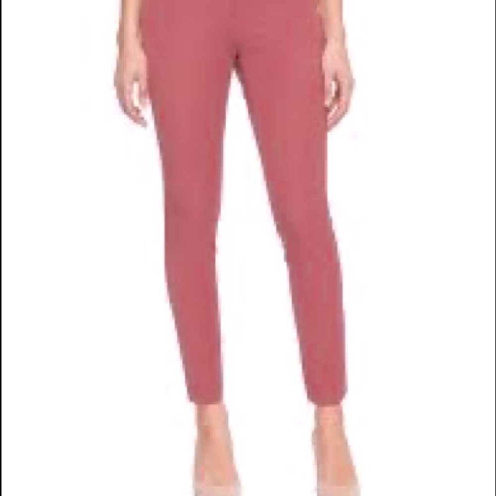 Banana Republic Sloan Curvy ankle pant - passion pink. Excellent Used Co…